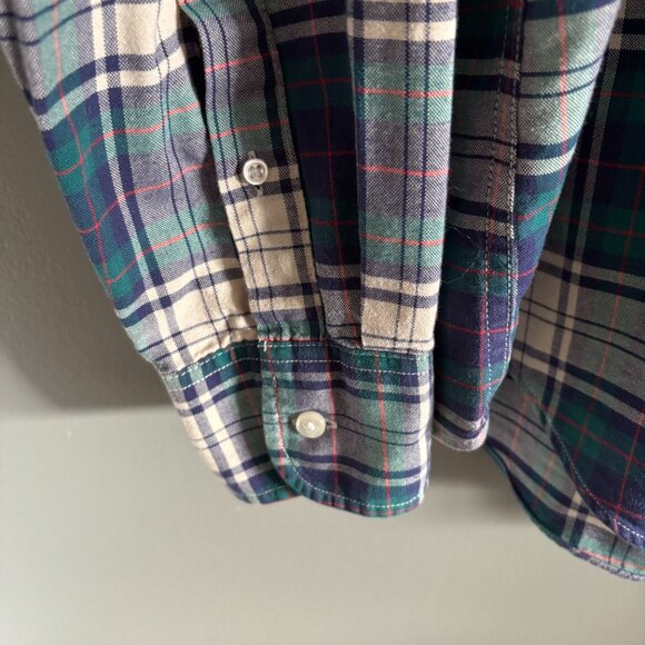 J.Crew Organic Plaid Button Down - Picture 6 of 9